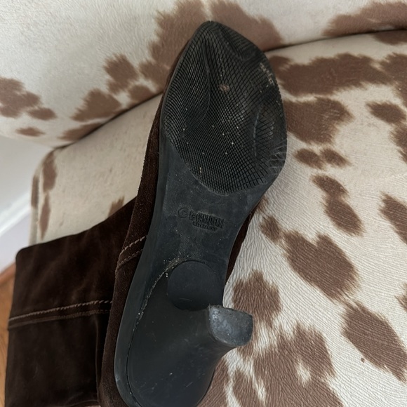 La Canadienne Dorina Boots Women’s Brown Suede Waterproof Heeled US 9.5 - Picture 4 of 5